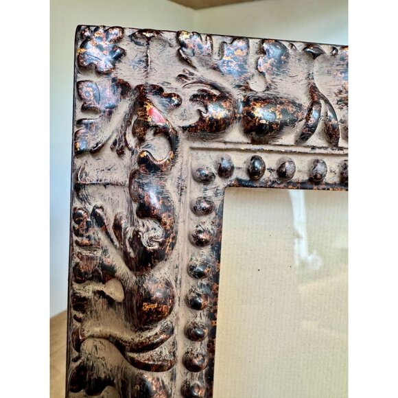 Broyhill Bumblebee Shadowbox Art With Resin Ornate Frame 13"x13"x1.25" Amber & C - Picture 4 of 7